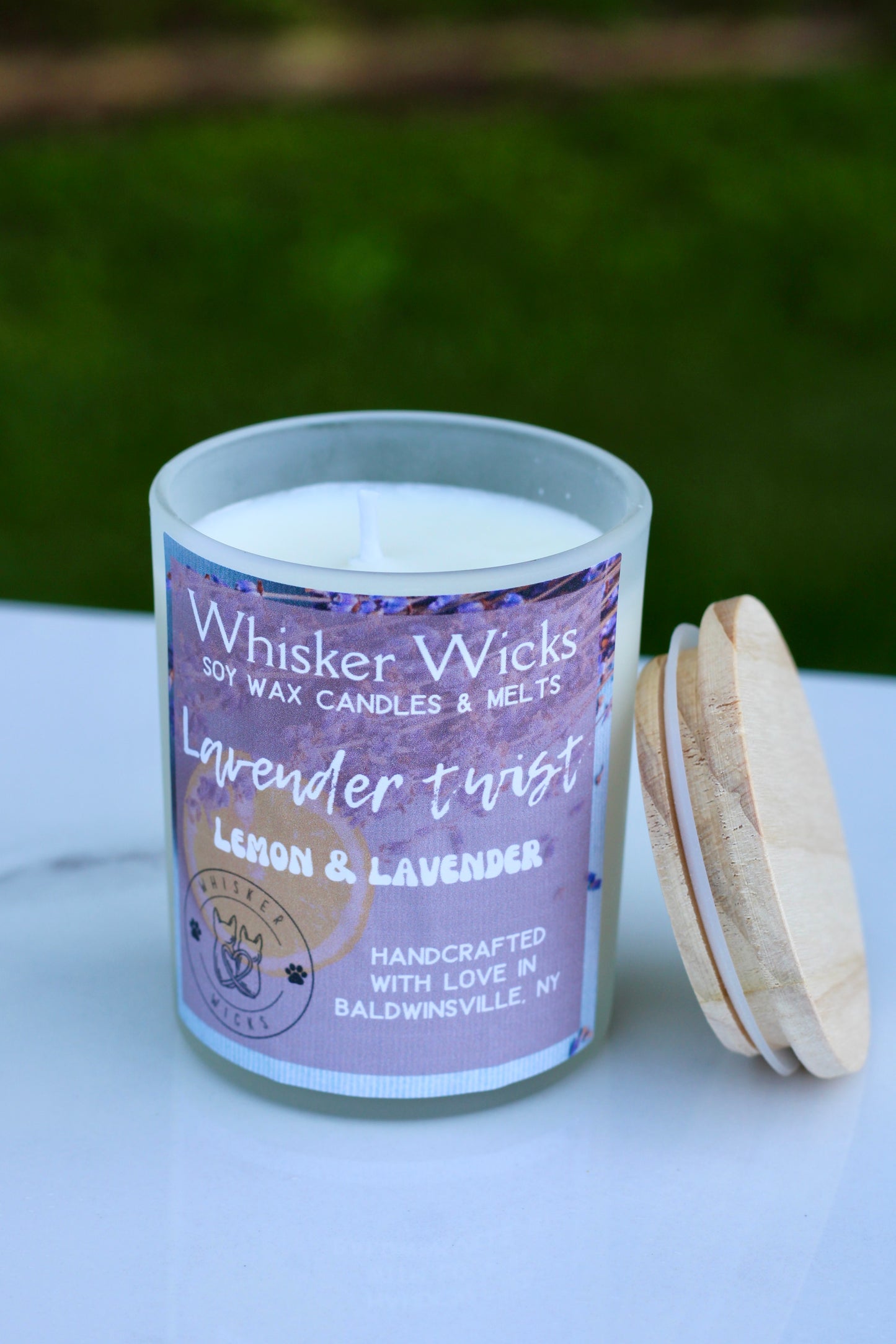 Whisker Wicks - Lavender Twist