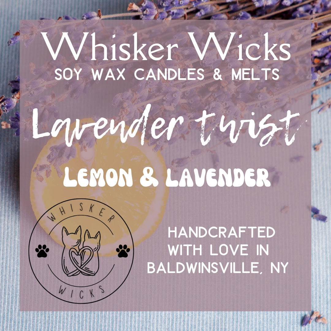 Whisker Wicks - Lavender Twist