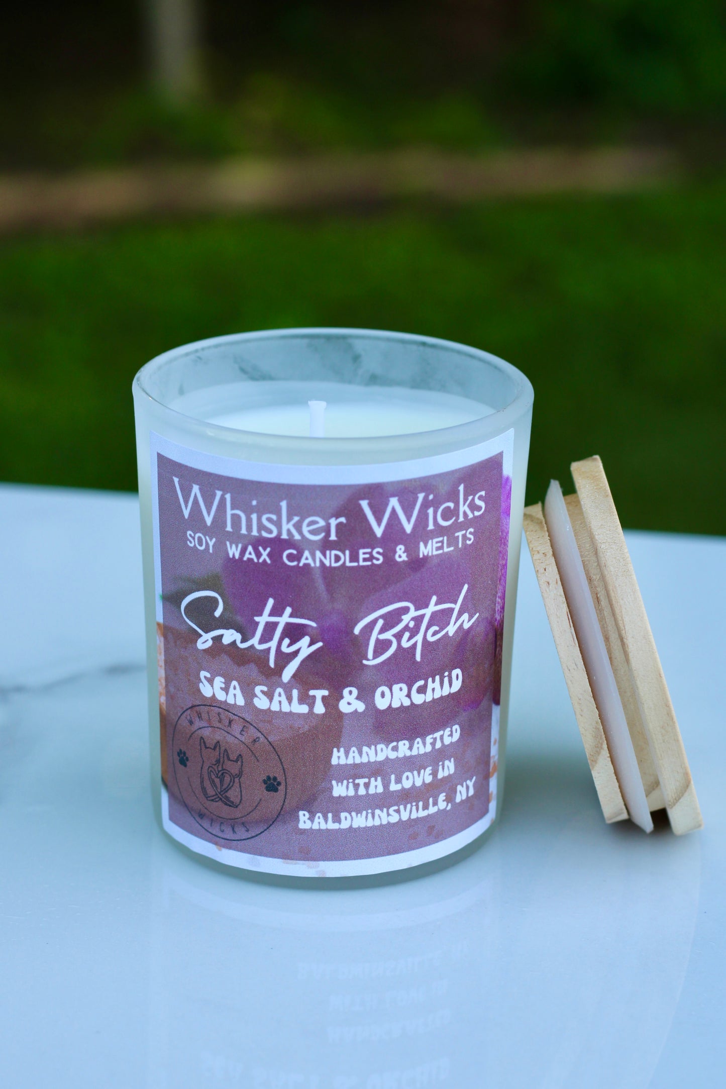 Whisker Wicks Summer Candles - Salty Bitch