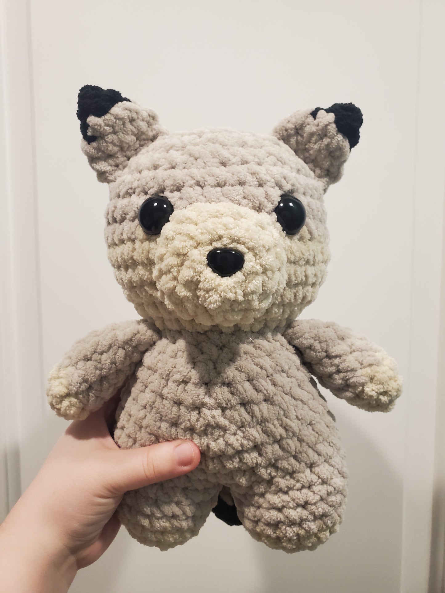 Crochet Wolf Plushie