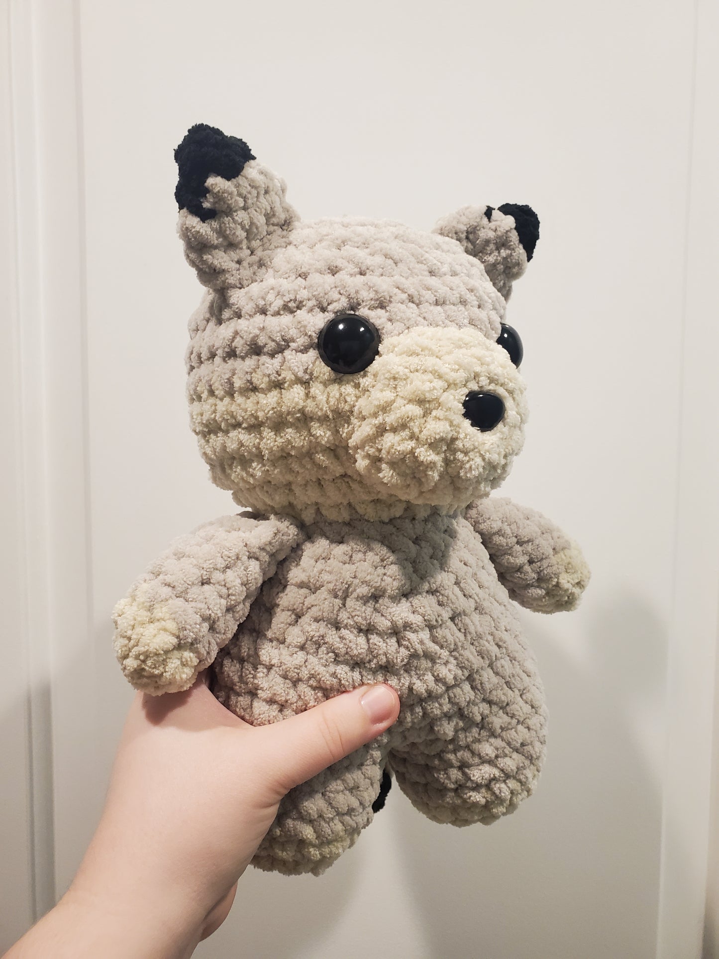 Crochet Wolf Plushie