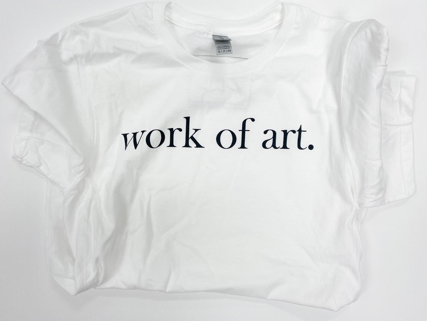 Work of Art Unisex Crew Tee.