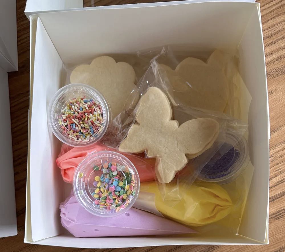 Spring cookie decorating kit