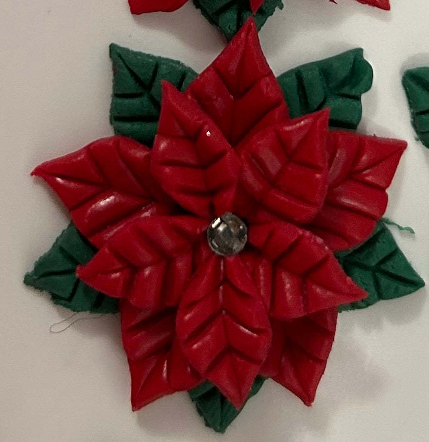 Poinsettia Dangles