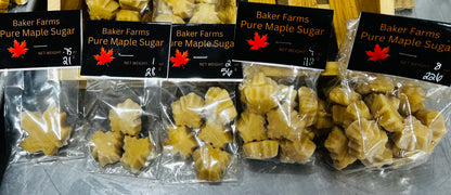 Pure Maple Sugar Shapes