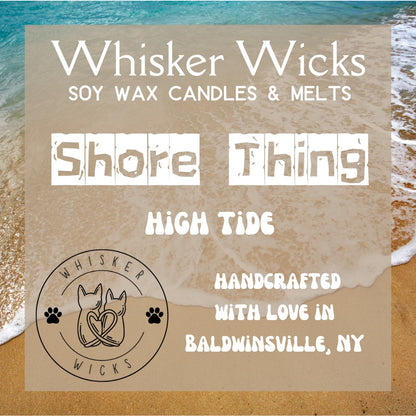 Whisker Wicks Summer Candles - Shore Thin